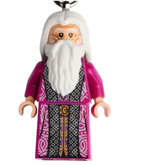 LEGO Dumbledore Key Chain - Harry Potter Minifigure Charm for Bag & Backpack - Picture 1 of 5